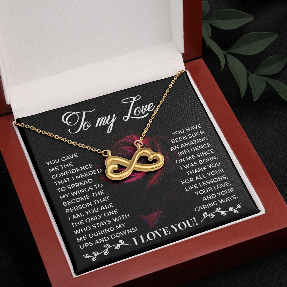 Wearing Cute® Endless Love Necklace