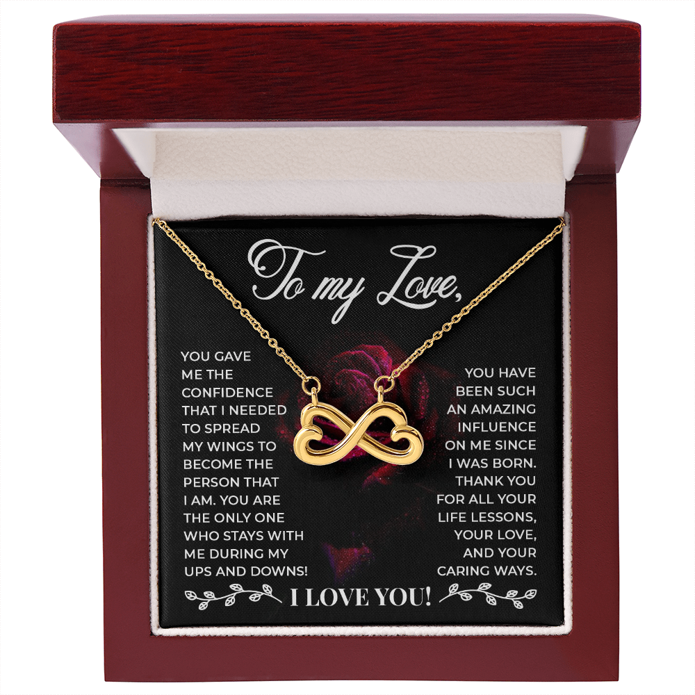Wearing Cute® Endless Love Necklace