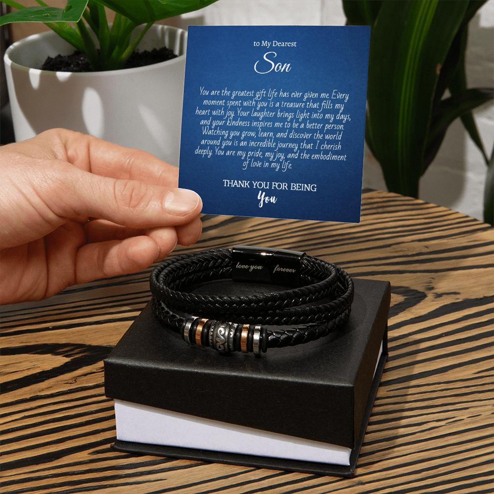 Wearing Cute® Love You Forever Bracelet