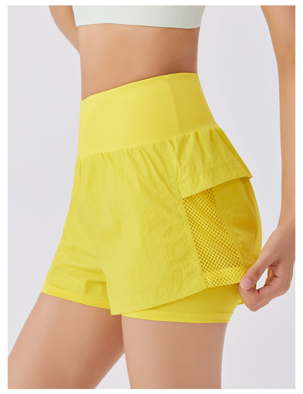 New loose casual breathable fitness yoga quick-drying culottes sports shorts