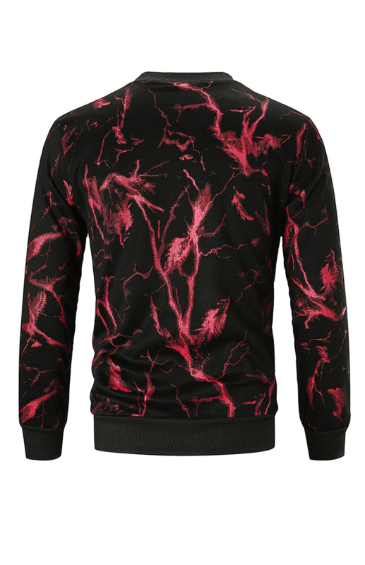 Men's Fashion Casual Print Sweatshirt