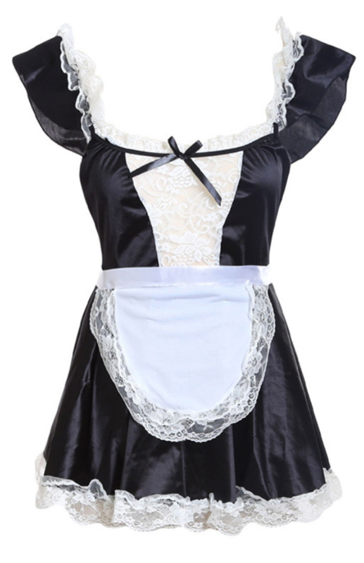 Women'S Maid Uniform Seduction Sexy Dress