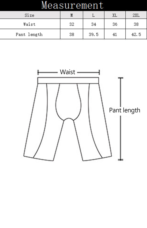 Men's Comfortable Breathable Sports Boxer Briefs