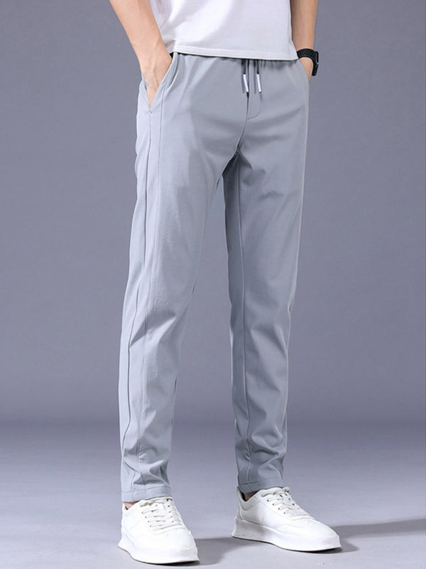Straight Loose Elastic Boys Non-Iron Casual Pants Cargo Pants
