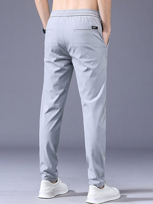 Straight Loose Elastic Boys Non-Iron Casual Pants Cargo Pants