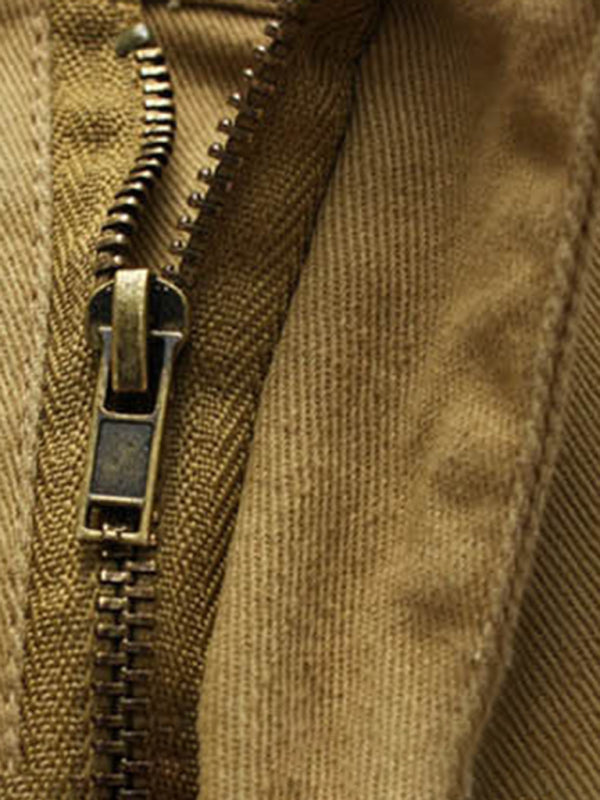 Men's Solid Color Cargo Shorts With Pockets