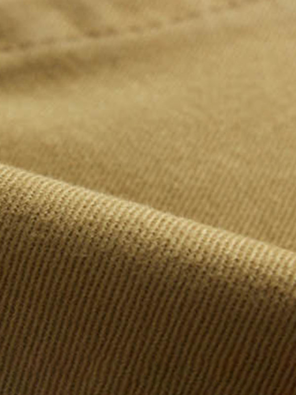 Men's Solid Color Cargo Shorts With Pockets