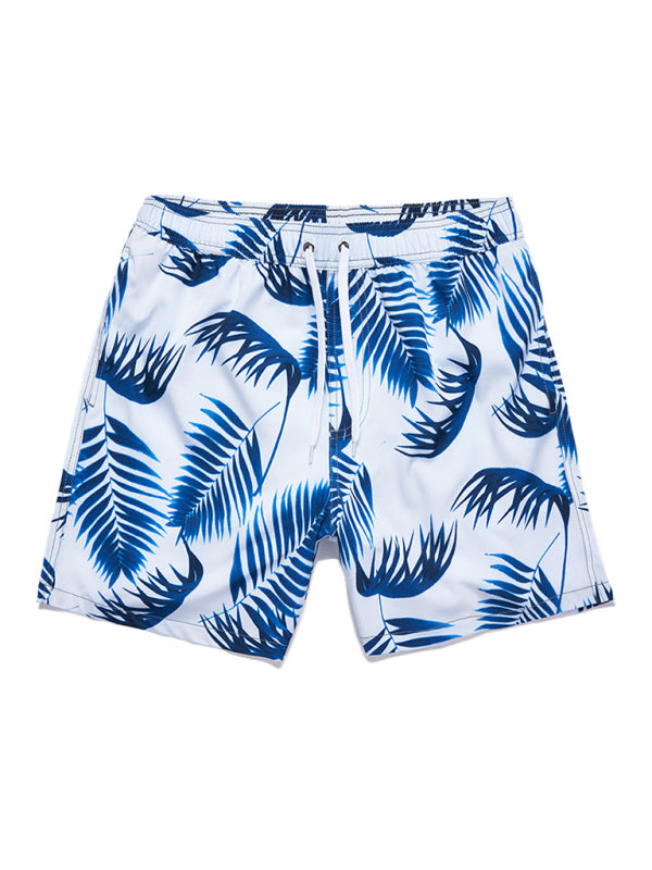 Men's Wonderland Floral Print Vacation Shorts
