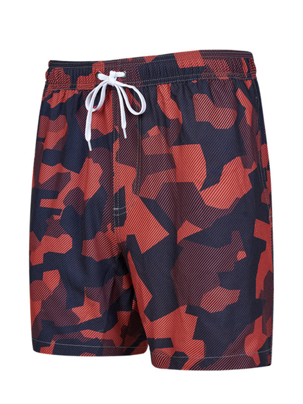 Men's Wonderland Floral Print Vacation Shorts