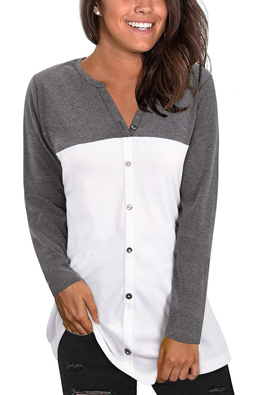 Women's Contrasting Fashion Cardigan