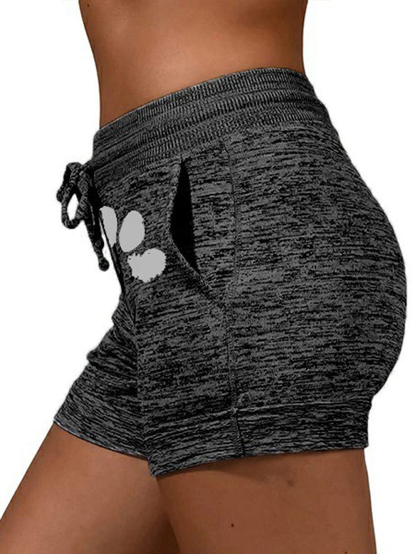 Women's Paws Print Shorts