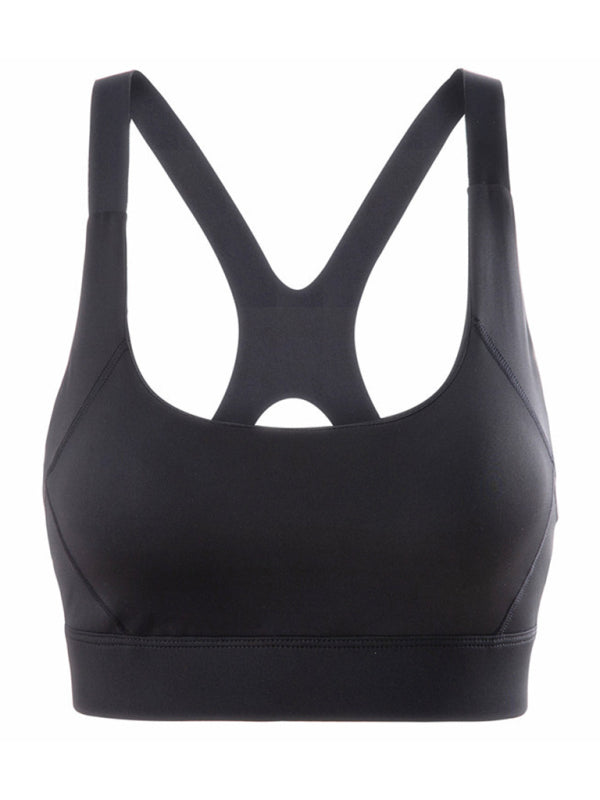 Women's high-strength shockproof push-up seamless back sports underwear