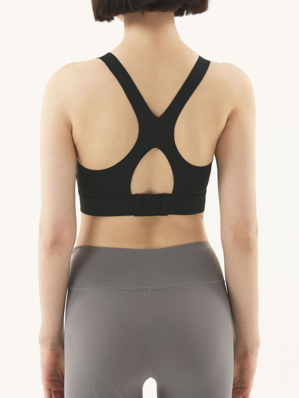Women's high-strength shockproof push-up seamless back sports underwear