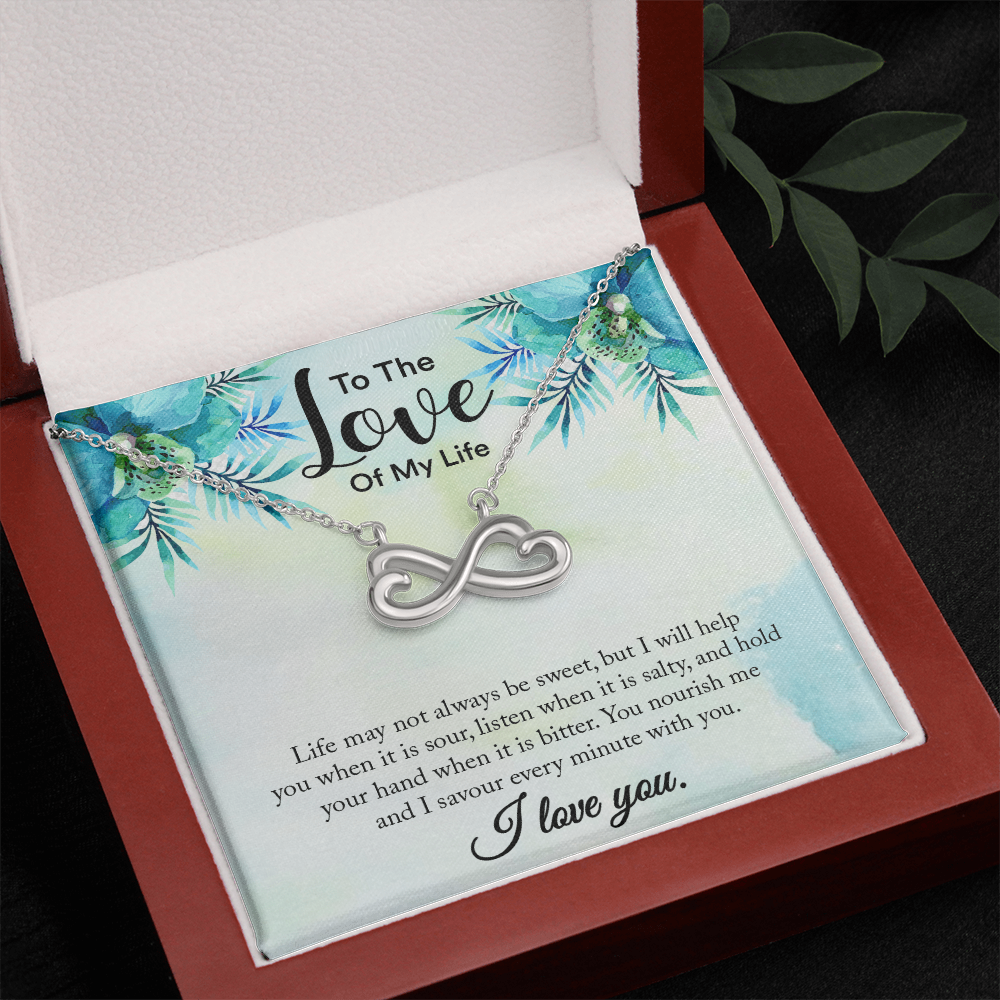 Wearing Cute® Endless Love Necklace