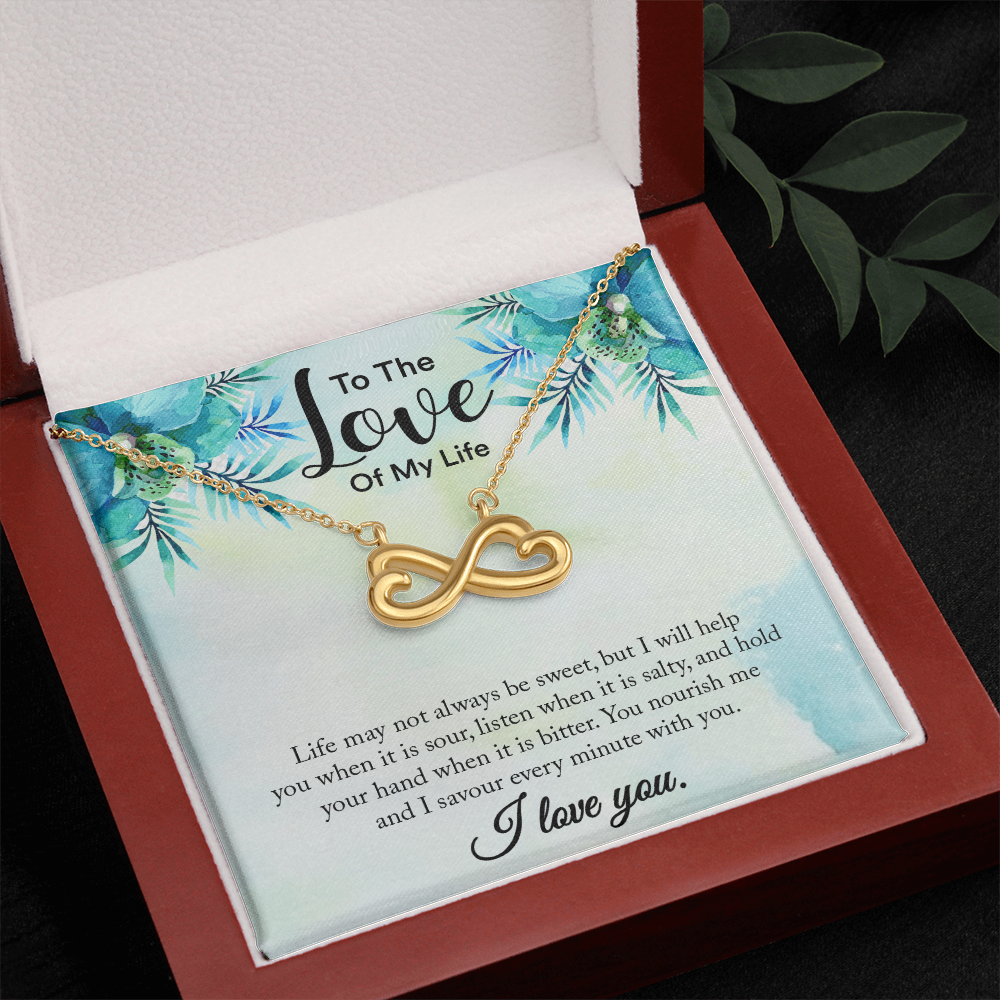 Wearing Cute® Endless Love Necklace