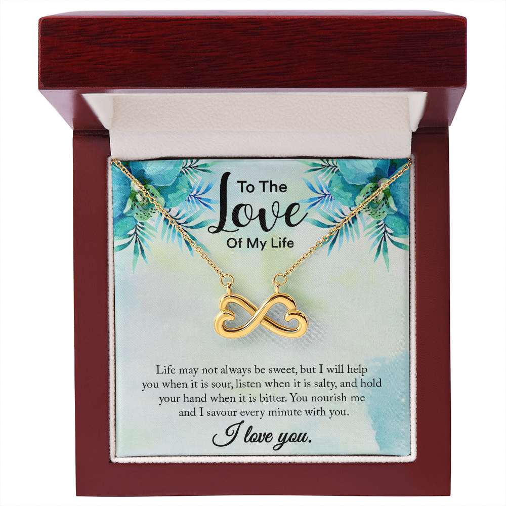 Wearing Cute® Endless Love Necklace