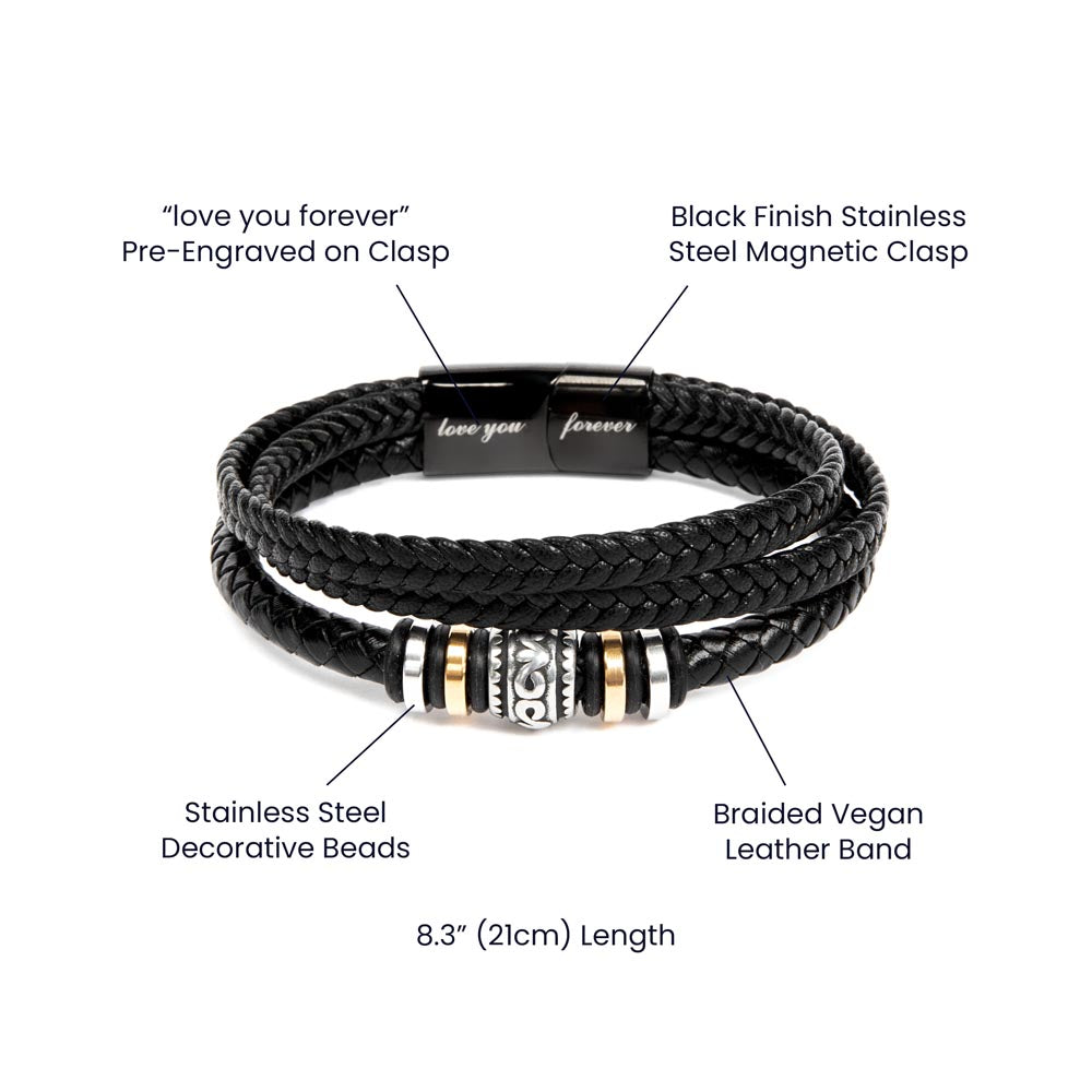 Wearing Cute® Love You Forever Bracelet