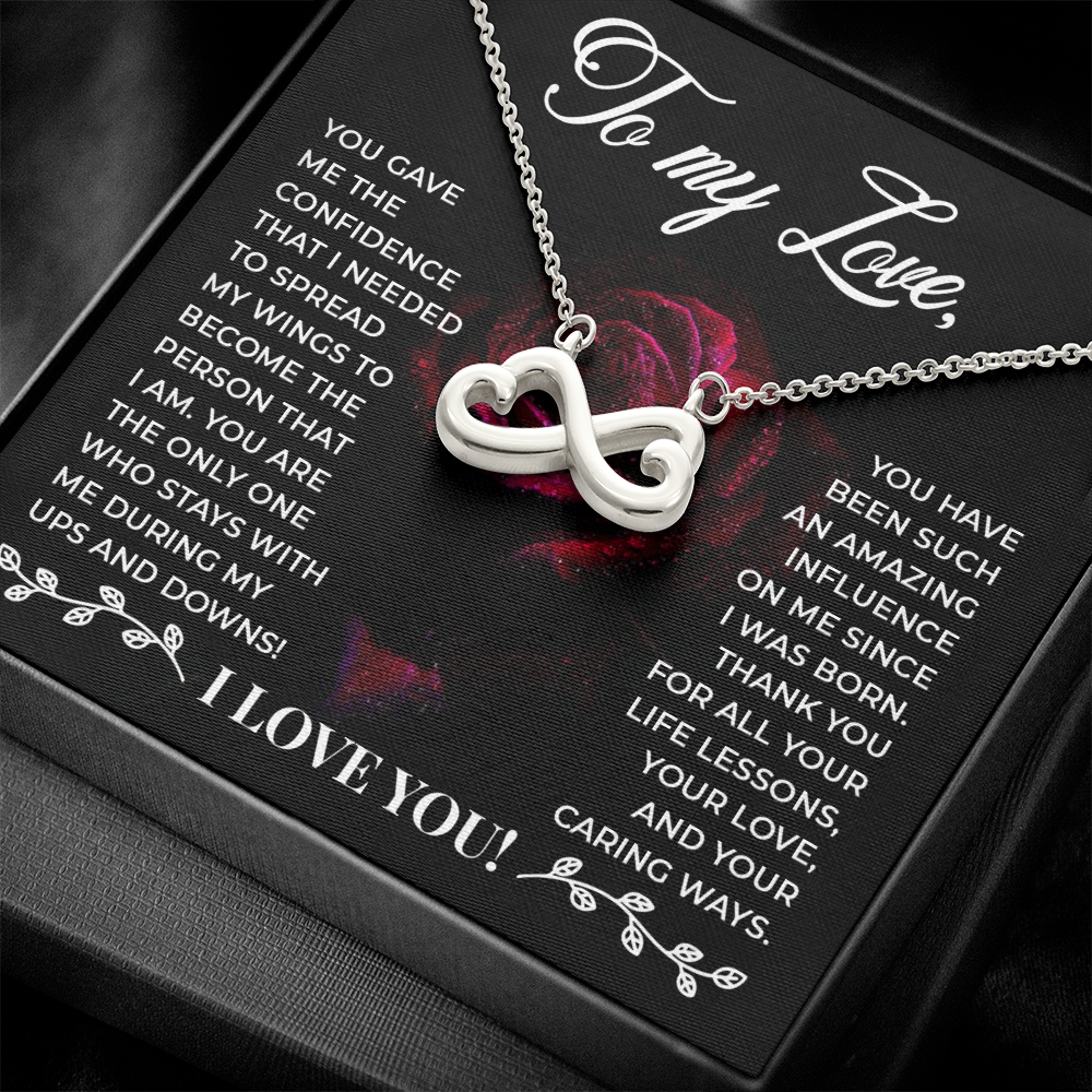 Wearing Cute® Endless Love Necklace