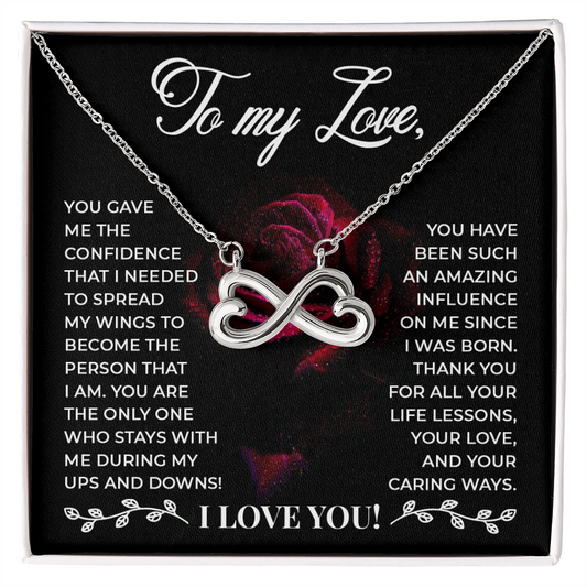 Wearing Cute® Endless Love Necklace