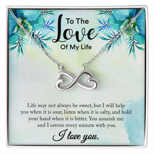 Wearing Cute® Endless Love Necklace