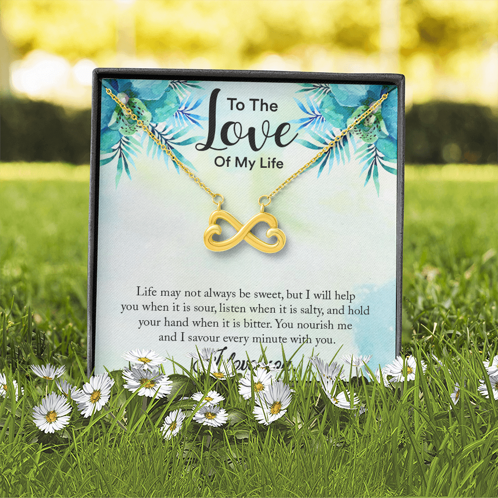 Wearing Cute® Endless Love Necklace