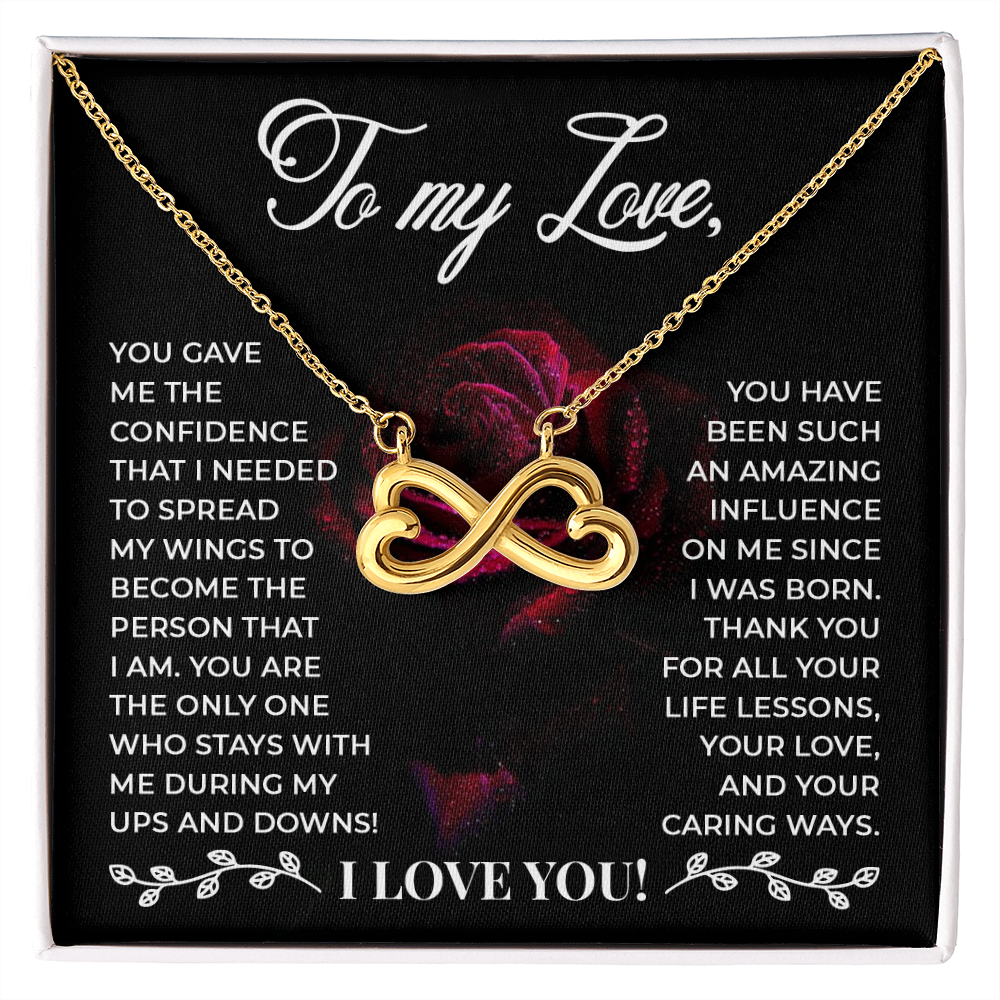 Wearing Cute® Endless Love Necklace