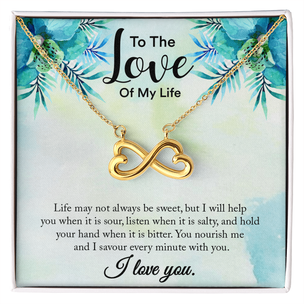 Wearing Cute® Endless Love Necklace
