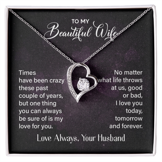Wearing Cute® Forever Love Necklace