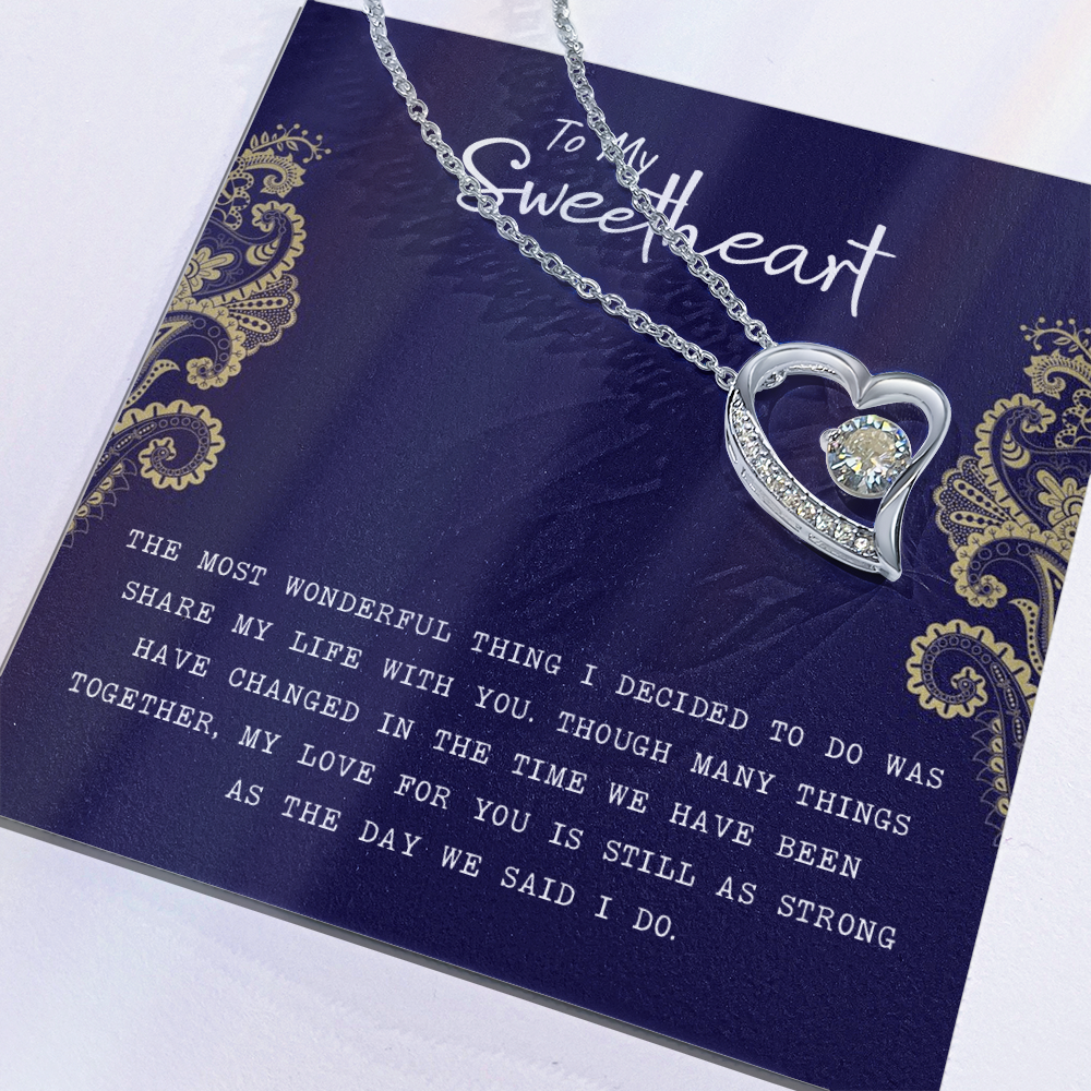 Wearing Cute® Endless Love Necklace
