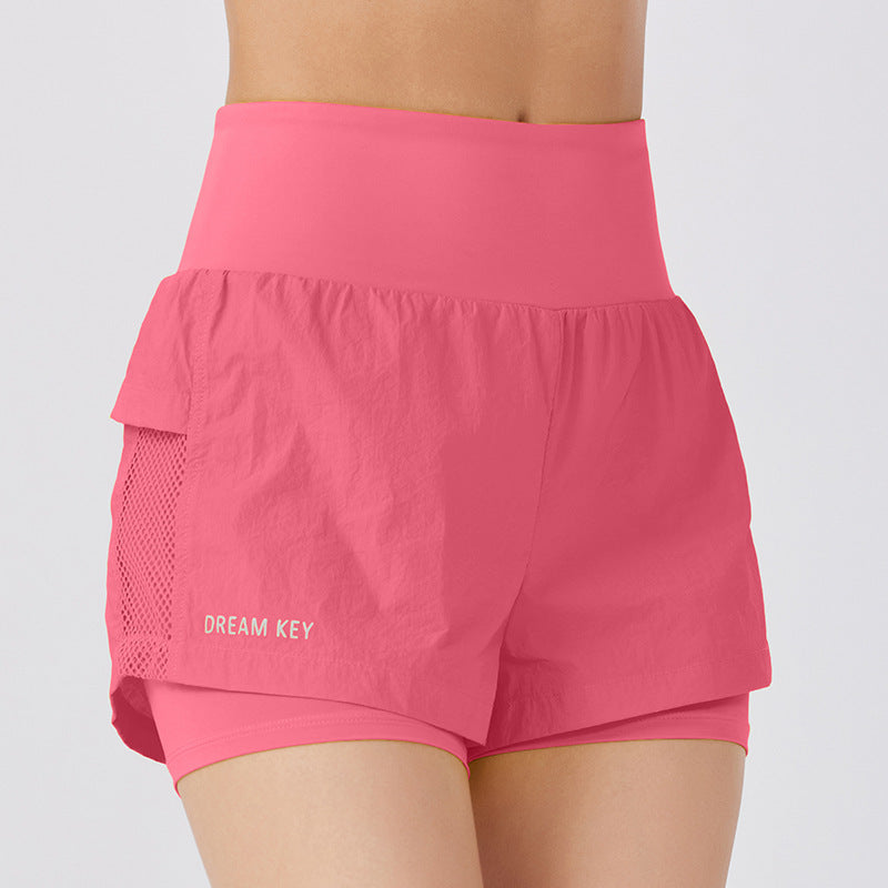New loose casual breathable fitness yoga quick-drying culottes sports shorts