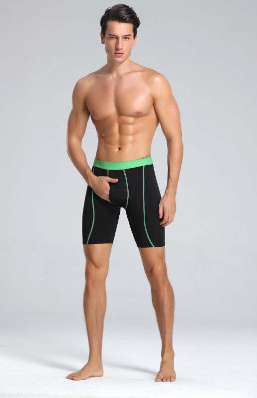 Men's Comfortable Breathable Sports Boxer Briefs