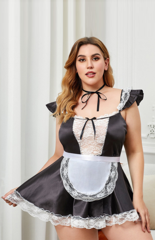Women'S Maid Uniform Seduction Sexy Dress