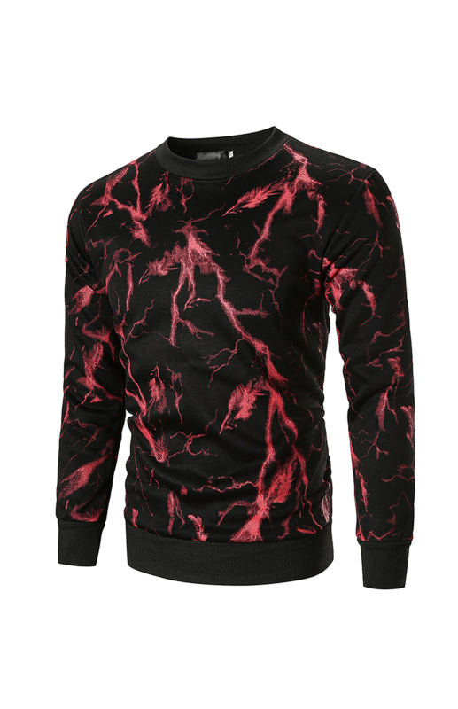 Men's Fashion Casual Print Sweatshirt