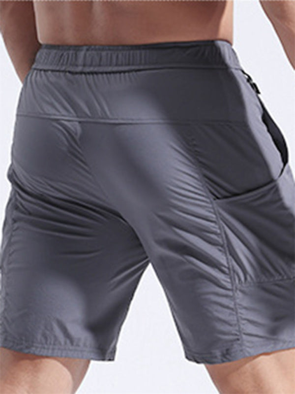 Men's Sports Shorts Loose Casual Pants Cropped Pants Multi-Pocket Overalls