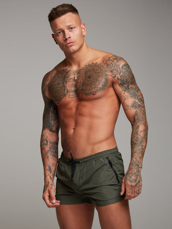 Women's Solid Color Swim Shorts