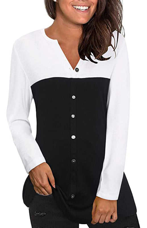 Women's Contrasting Fashion Cardigan