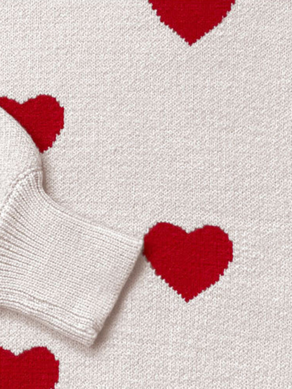 Women's Love Print Sweater