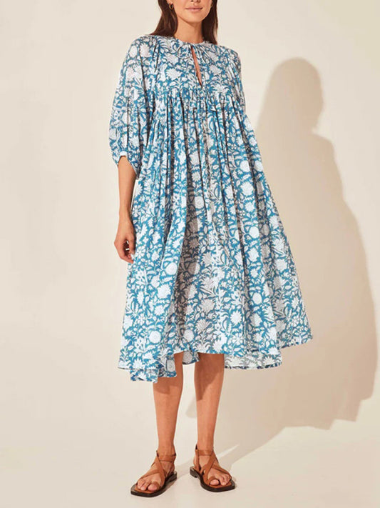 Women's True Romance Printed Midi Dress