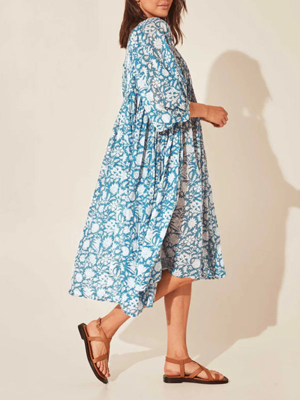 Women's True Romance Printed Midi Dress