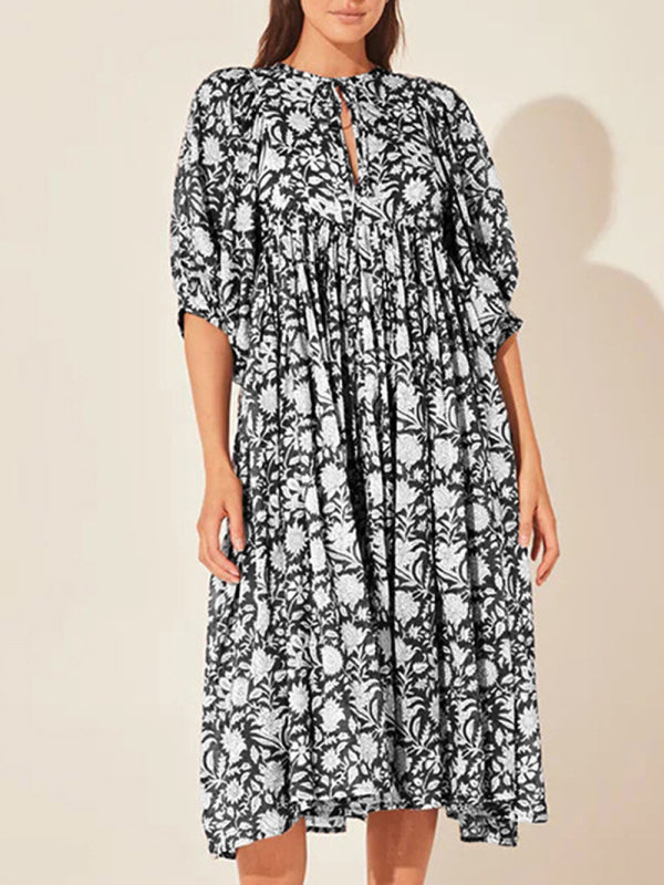 Women's True Romance Printed Midi Dress