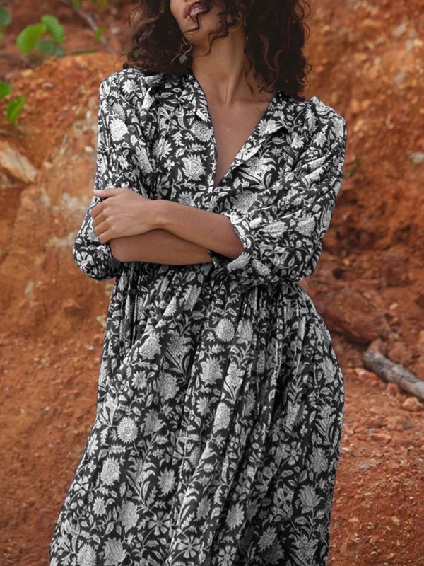 Women's True Romance Printed Midi Dress