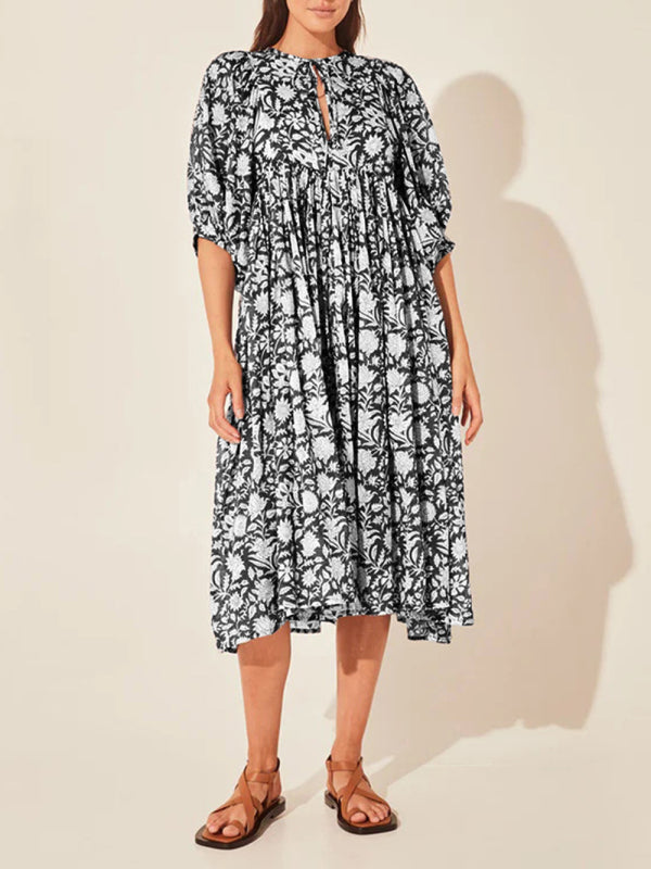 Women's True Romance Printed Midi Dress