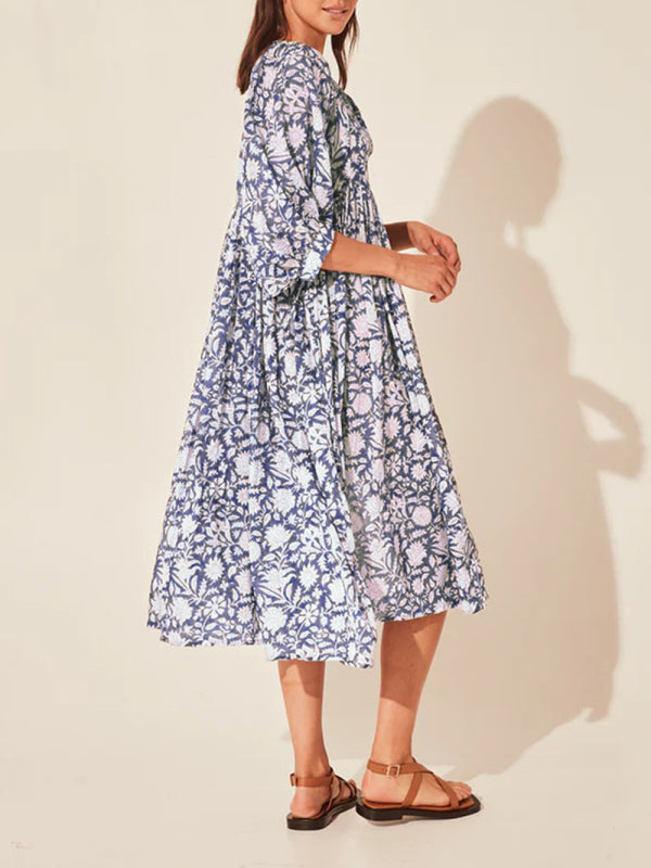 Women's True Romance Printed Midi Dress