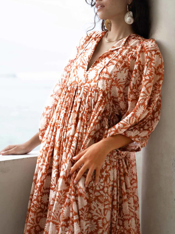 Women's True Romance Printed Midi Dress