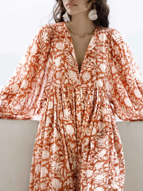 Women's True Romance Printed Midi Dress