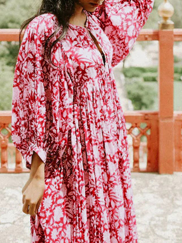 Women's True Romance Printed Midi Dress