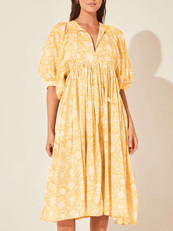 Women's True Romance Printed Midi Dress