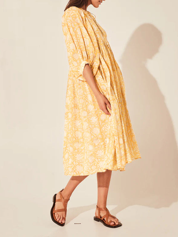 Women's True Romance Printed Midi Dress