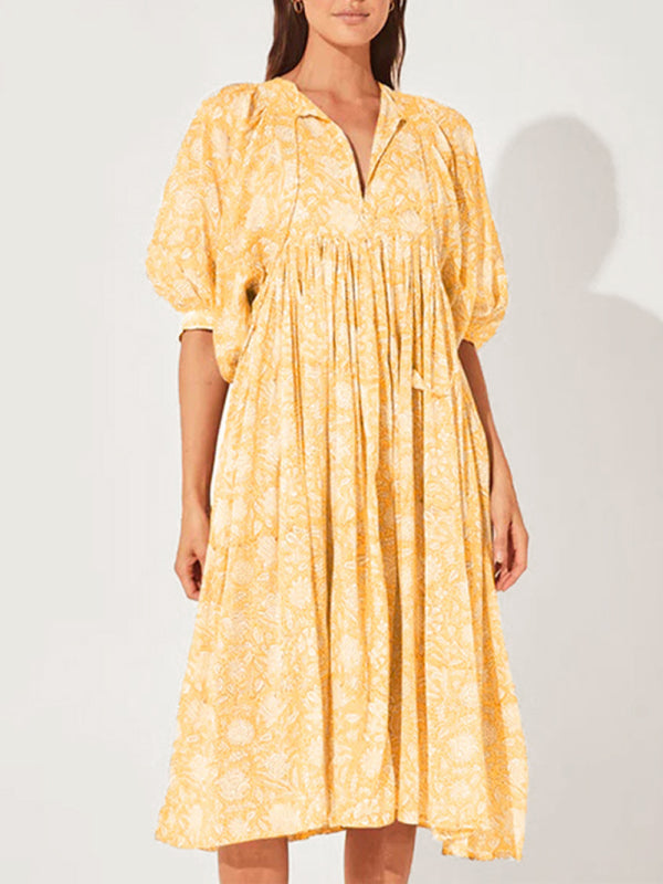 Women's True Romance Printed Midi Dress