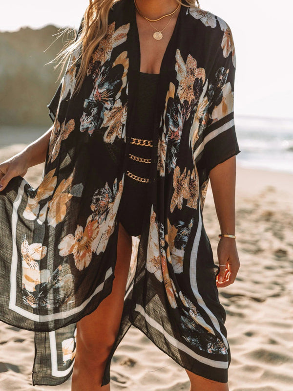 Women's Floral Cover-Up Wrap